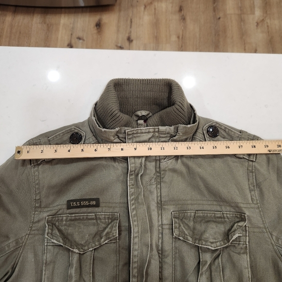 Triple Five Soul Jacket M Brown Harrington Cargo Military Utility Bomber… - Picture 11 of 16